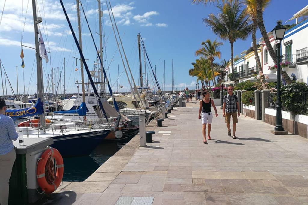 Charmante Wohnung Direkt Am Meer, Kostenloses Wlan ปวยร์โต เด มอแกน ภายนอก รูปภาพ